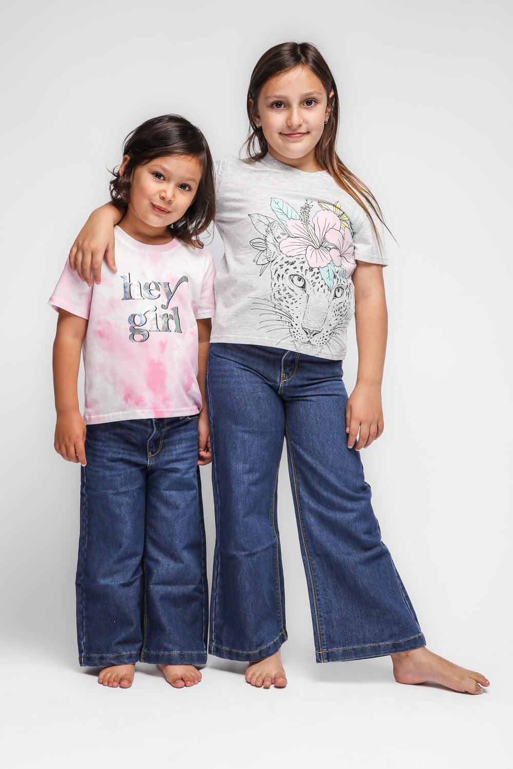 DELTA - מארז 2 חולצות קצרות סלאב לילדות - MASHBIR//365