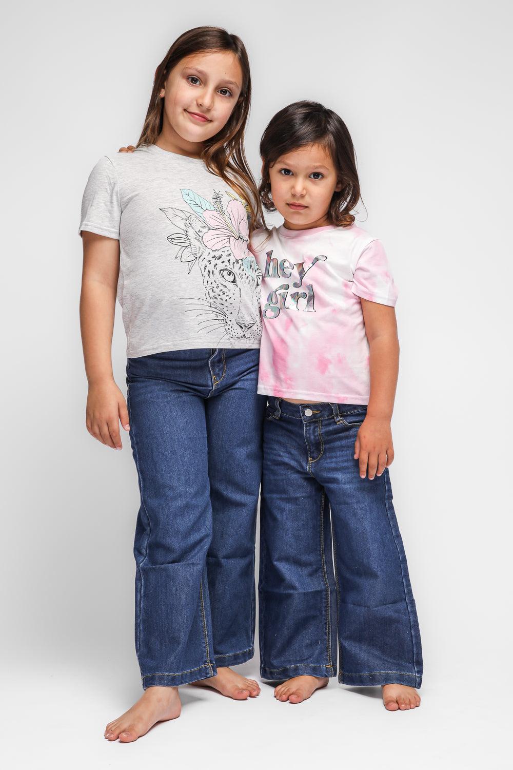 DELTA - מארז 2 חולצות קצרות סלאב לילדות - MASHBIR//365