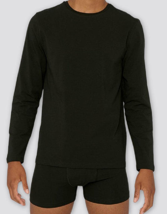DELTA - מארז 2 חולצות שרוול ארוך שחור - MASHBIR//365