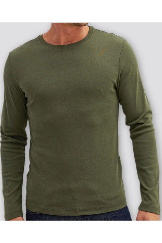 DELTA - מארז 2 חולצות שרוול ארוך זית - MASHBIR//365