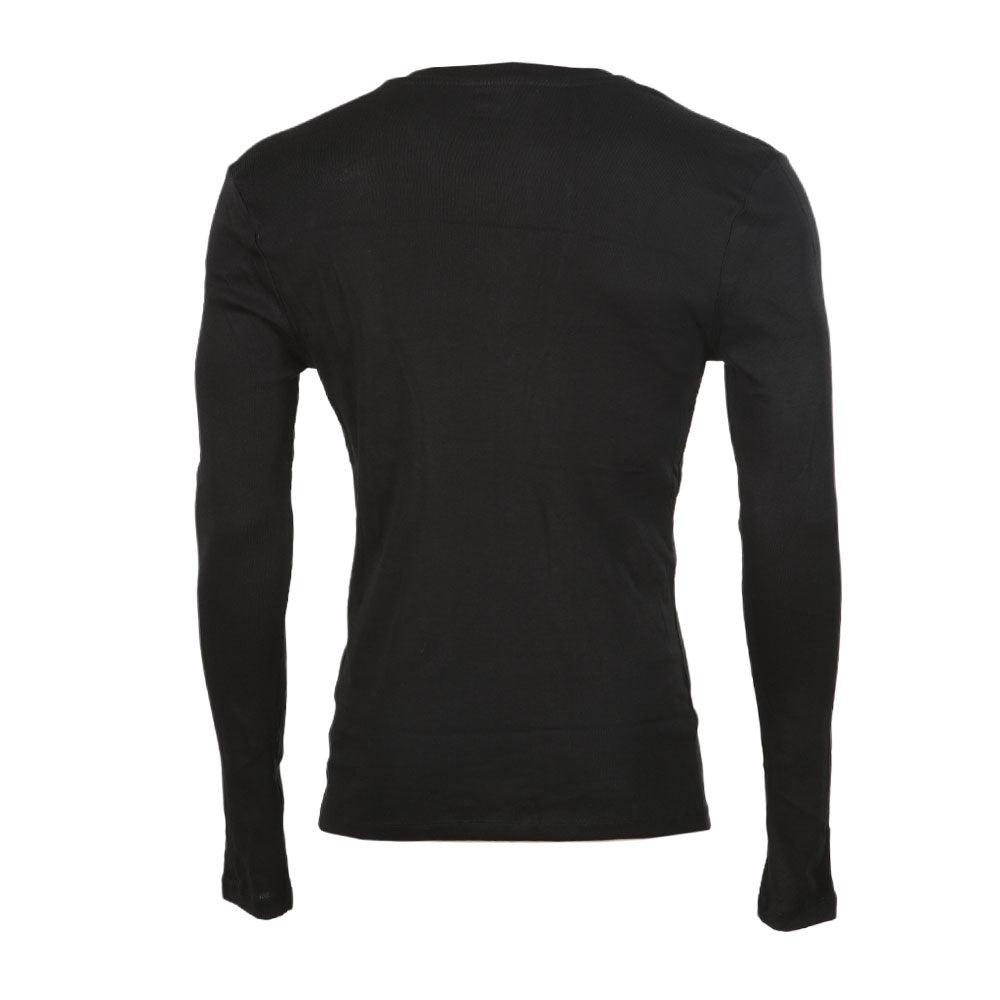 DELTA - מארז 2 חולצות V שרוול ארוך שחור - MASHBIR//365