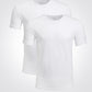 KENNETH COLE - מארז 2 חולצות צווארון עגול בצבע לבן - MASHBIR//365 - 3