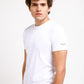 KENNETH COLE - מארז 2 חולצות צווארון עגול בצבע לבן - MASHBIR//365 - 2