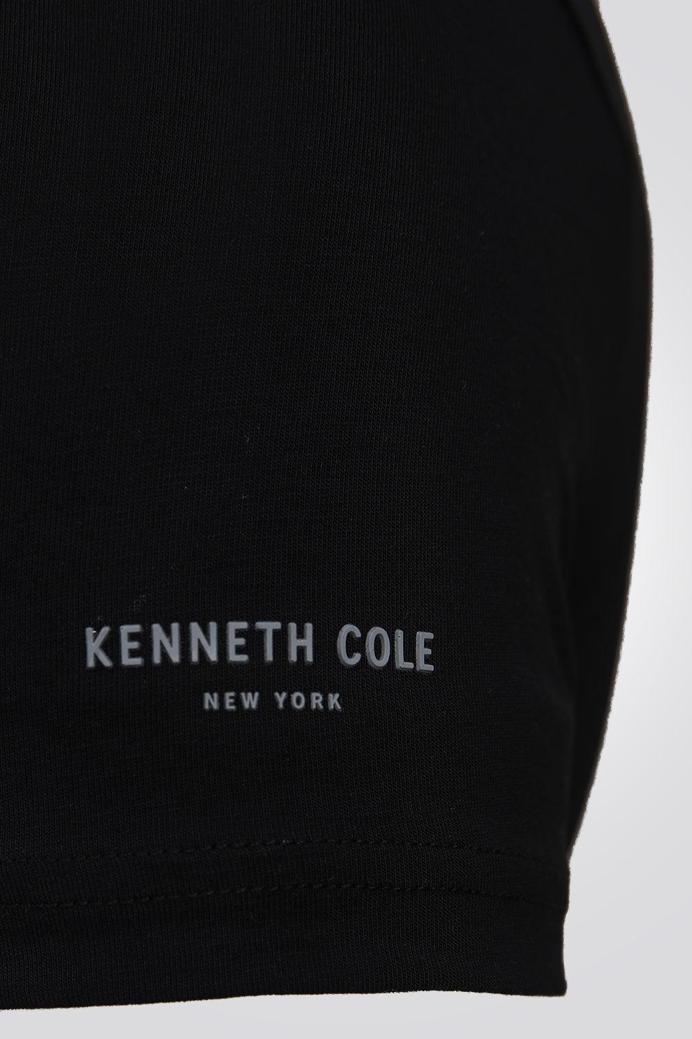 KENNETH COLE - מארז 2 חולצות צווארון עגול בצבע שחור - MASHBIR//365