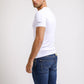 KENNETH COLE - מארז 2 חולצות צווארון V בצבע לבן - MASHBIR//365 - 2