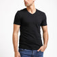 KENNETH COLE - מארז 2 חולצות צווארון V שחור - MASHBIR//365 - 1