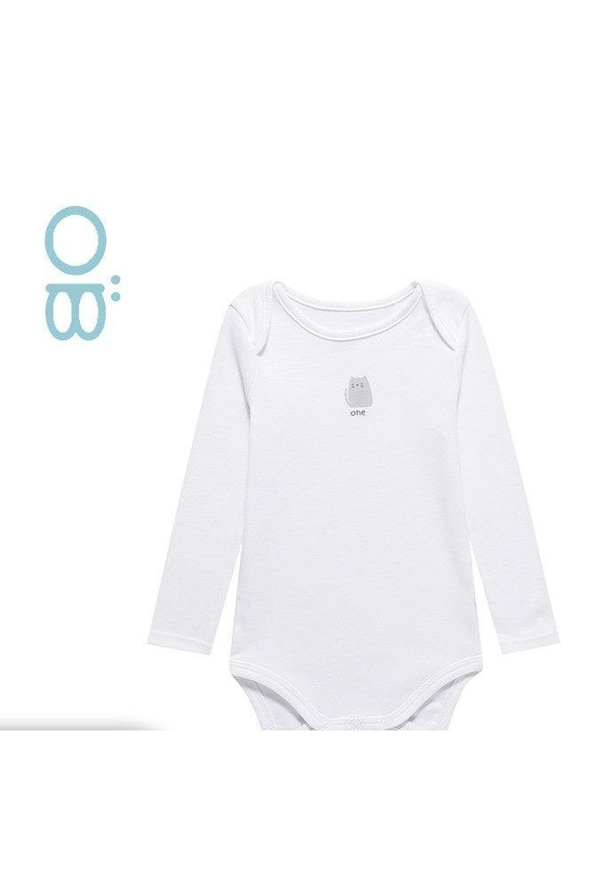 OBAIBI - מארז 3 בגדי גוף בצבע לבן - MASHBIR//365