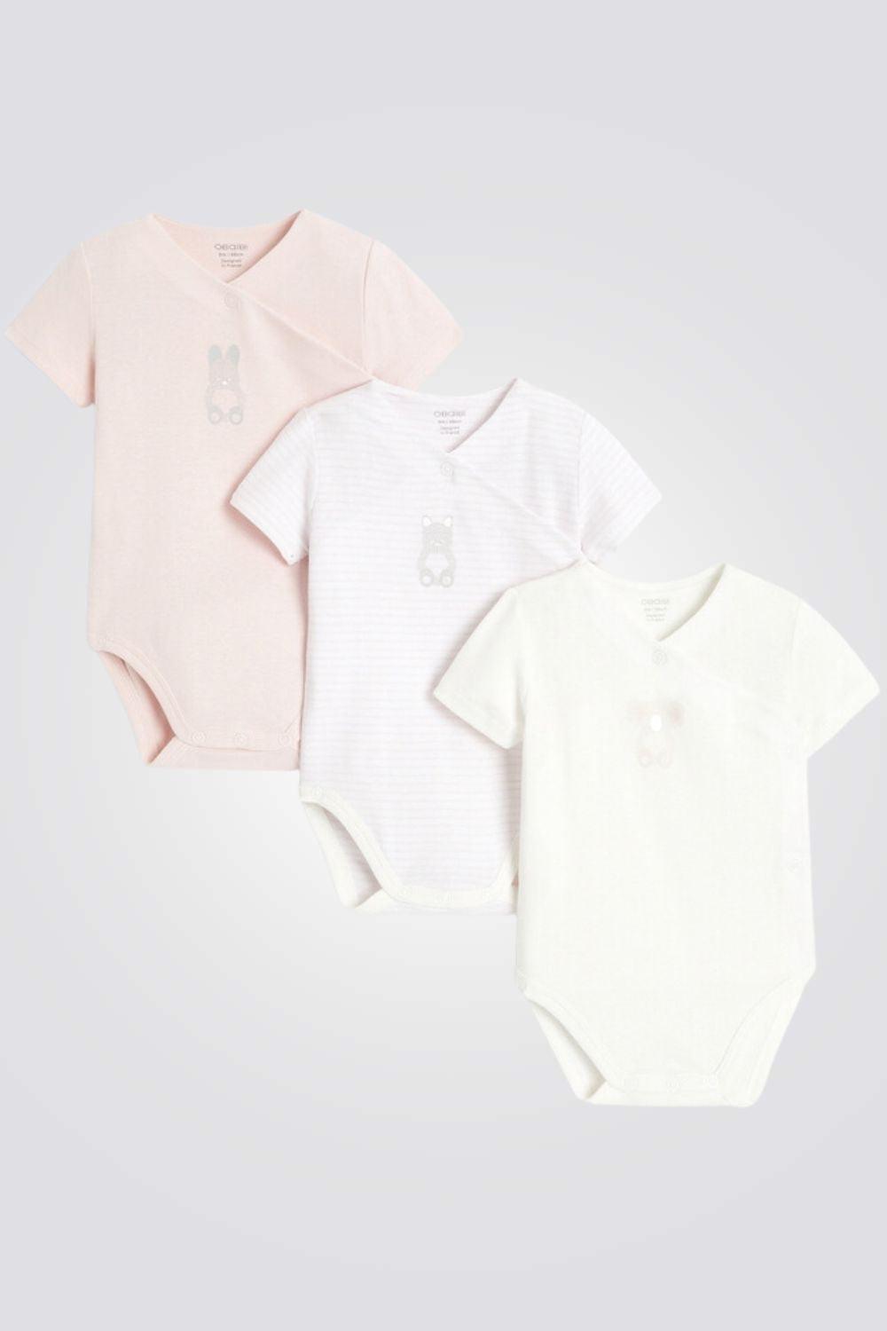 OBAIBI - מארז 3 בגדי גוף לתינוקות - MASHBIR//365