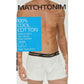 DELTA - מארז 3 בוקסרים קצרים Matchtonim cool cotton שחור ואפור - MASHBIR//365 - 2