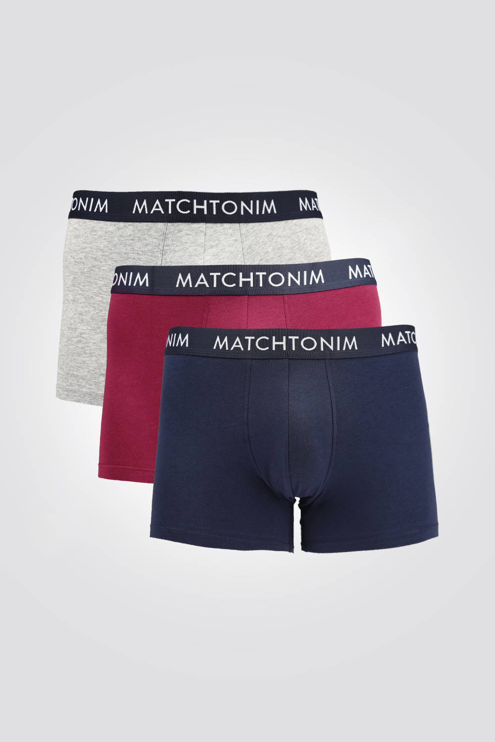 DELTA - מארז 3 בוקסרים צמודים MATCHTONIM - MASHBIR//365