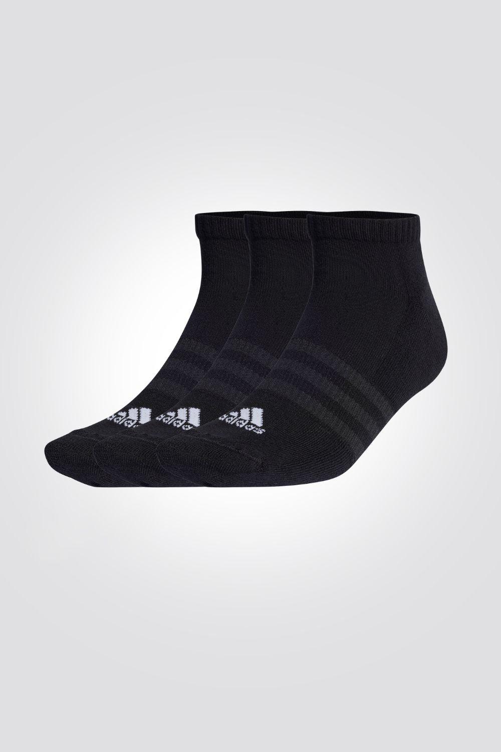ADIDAS - מארז 3 קרסוליות בצבע שחור - MASHBIR//365