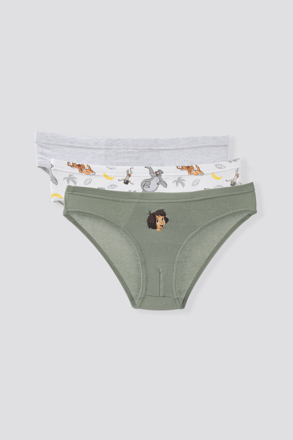DELTA - מארז 3 תחתוני בריף לילדות JUNGLE BOOK - MASHBIR//365