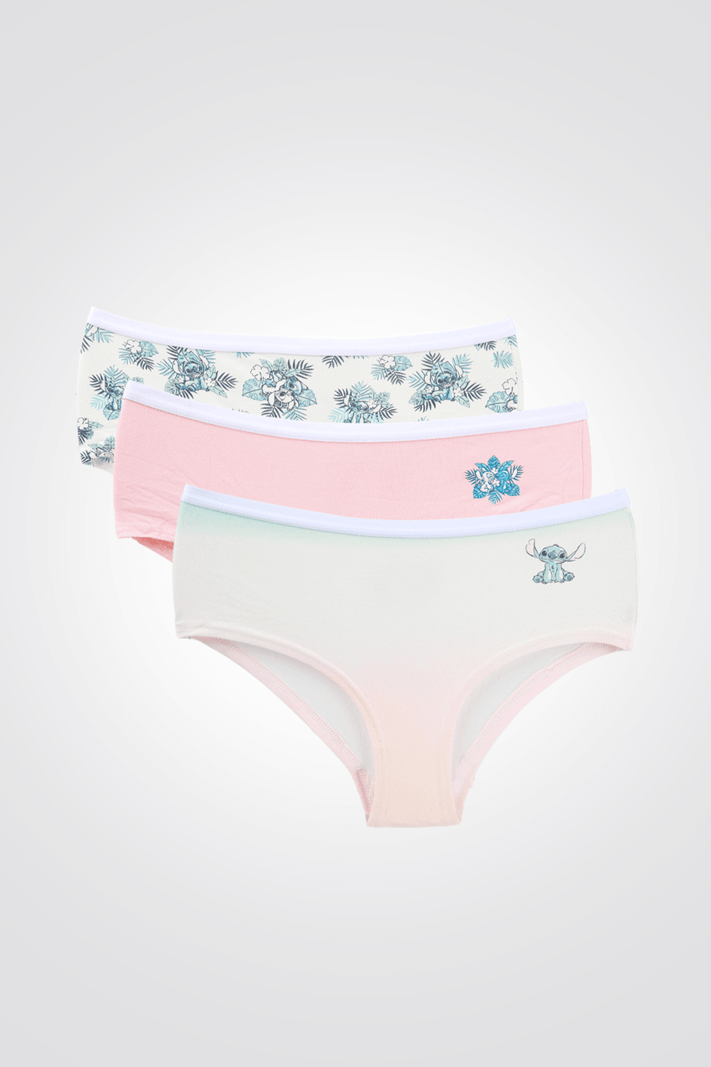 DELTA - מארז 3 תחתוני היפסטר לילדות STITCH JUNGLE - MASHBIR//365