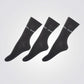 PEPE JEANS - מארז 3 זוגות גרביים באורך רגיל בצבע שחור - MASHBIR//365 - 2