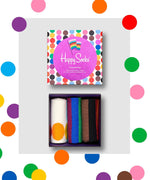 HAPPY SOCKS - מארז 3 זוגות גרביים PRIDE - MASHBIR//365