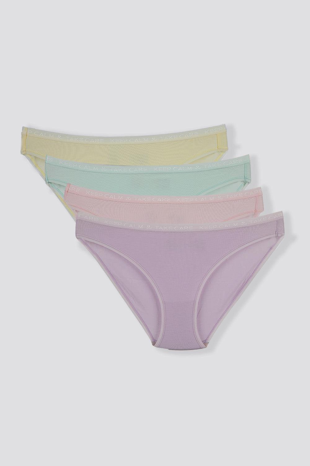 DELTA - מארז 4 תחתוני מיני בצבעי פסטל - MASHBIR//365