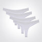 DELTA - מארז 4 תחתוני חוטיני BASIC PACK בצבע לבן - MASHBIR//365 - 1