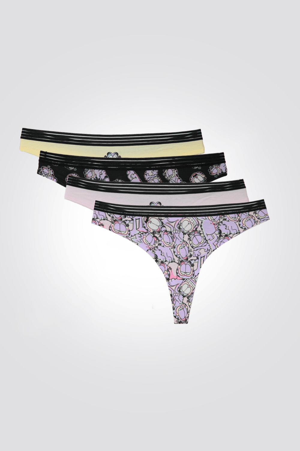 DELTA - מארז 4 תחתוני חוטיני GARFIELD PACK - MASHBIR//365