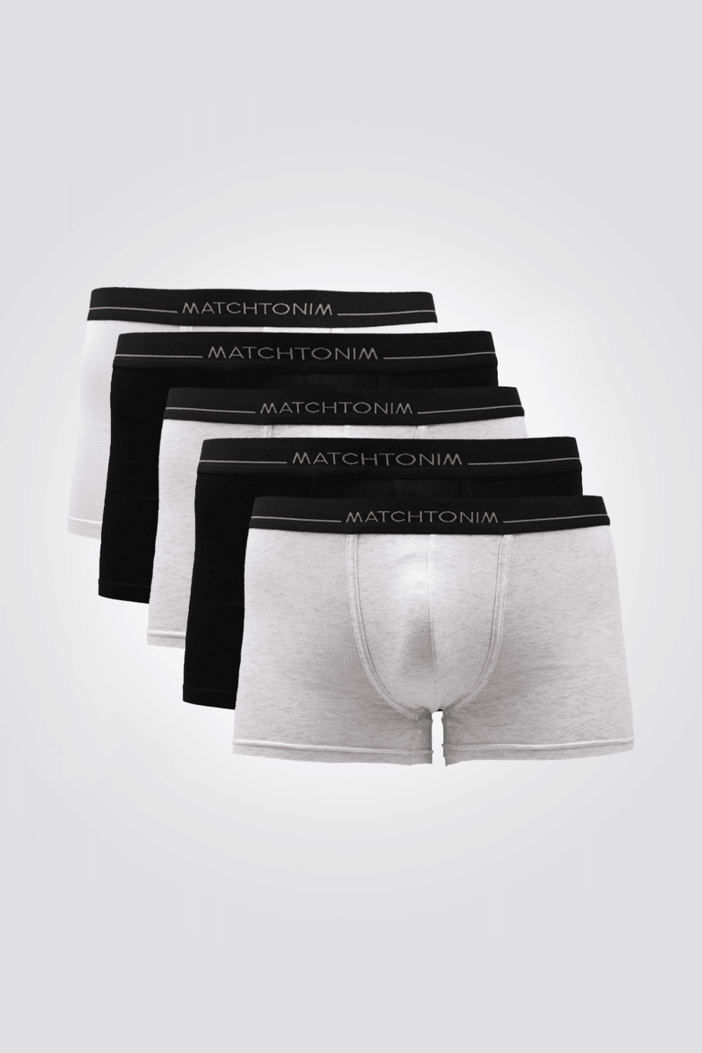 DELTA - מארז 5 בוקסרים צמודים לילדים MATCHTONIM - MASHBIR//365