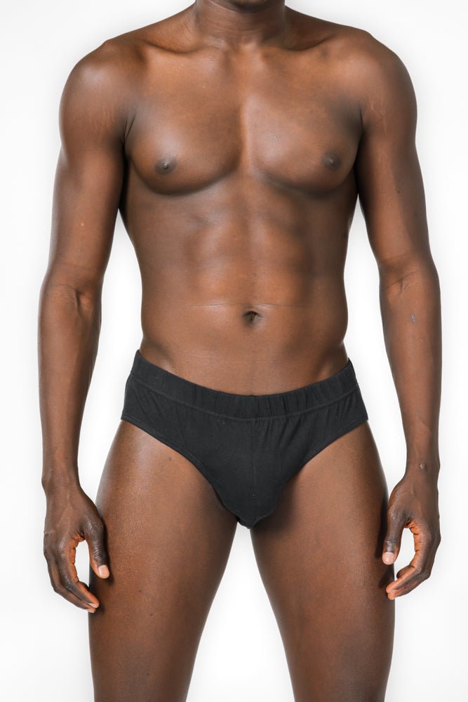 LEE COOPER - מארז 5 תחתוני מיני סליפ לגברים בצבע שחור - MASHBIR//365