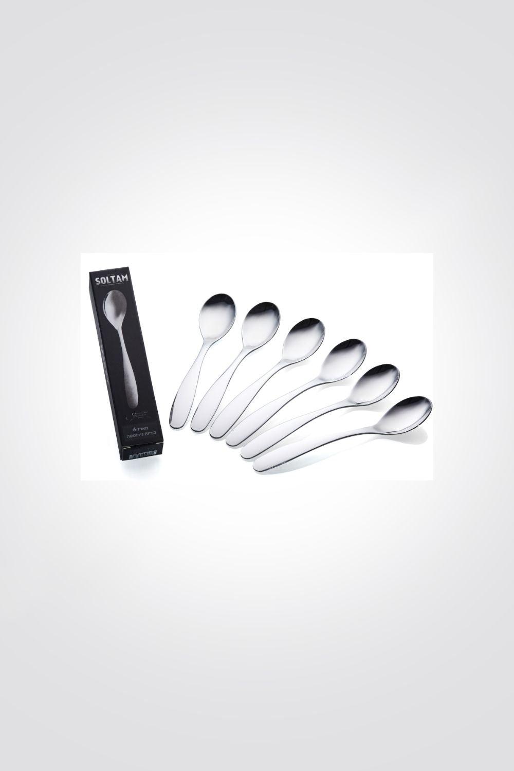 SOLTAM - מארז 6 כפיות בדיספליי נירוסטה TOSCANA - MASHBIR//365