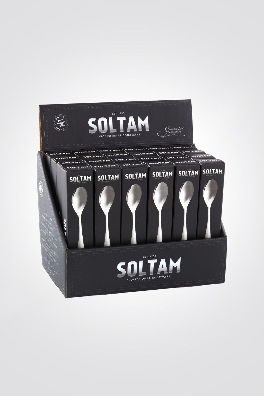 SOLTAM - מארז 6 כפיות בדיספליי נירוסטה TOSCANA - MASHBIR//365