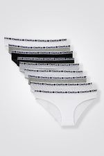 DELTA - מארז 9 תחתוני מיני לבנות MONOCHROME PACK - MASHBIR//365