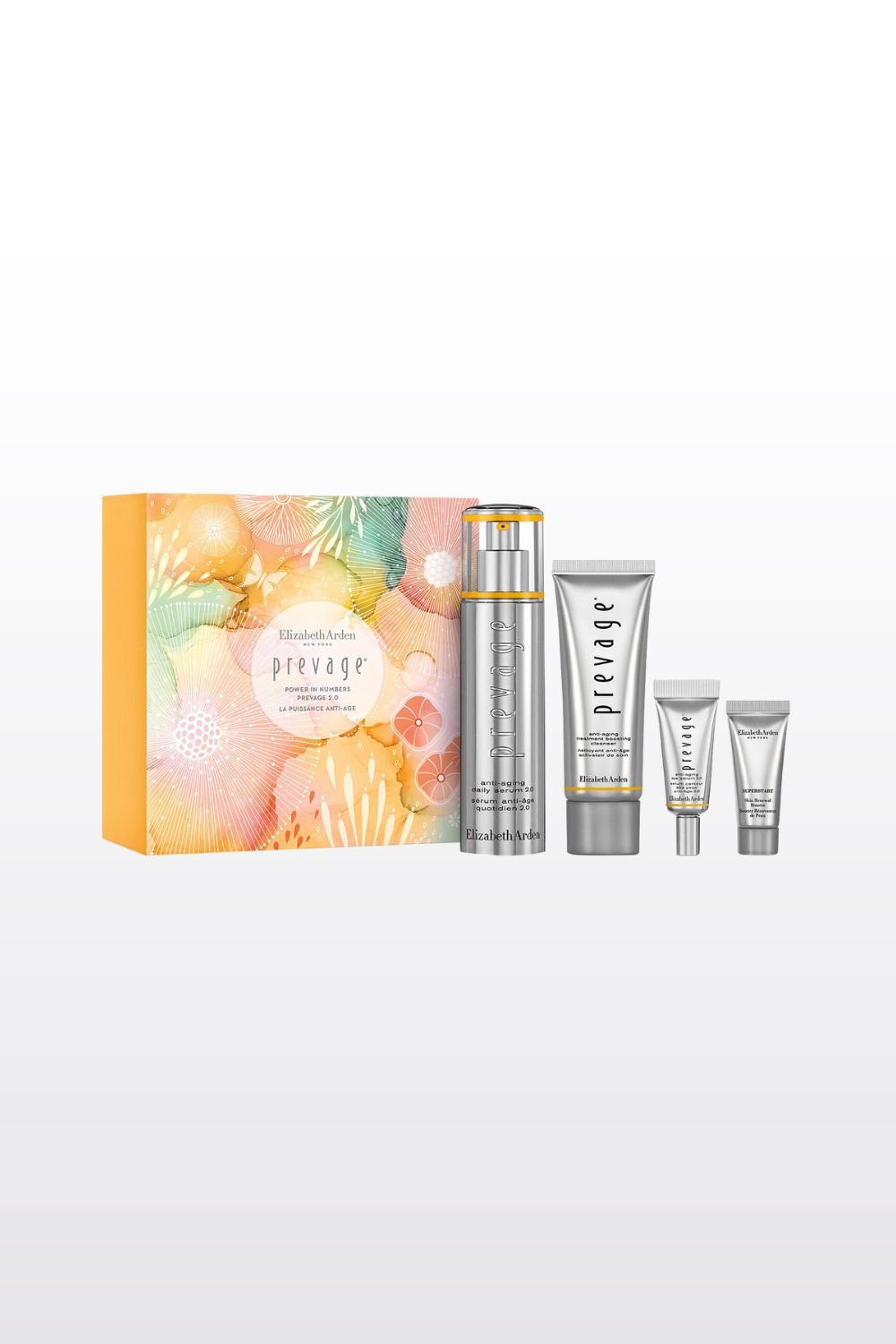 Elizabeth Arden - מארז פריבאז 2.0 פאוור אין נאמברס סרום 50 מ"ל+סרום 5 מ"ל+סבון 50 מ"ל+בוסטר לחידוש העור 5 מ"ל - MASHBIR//365