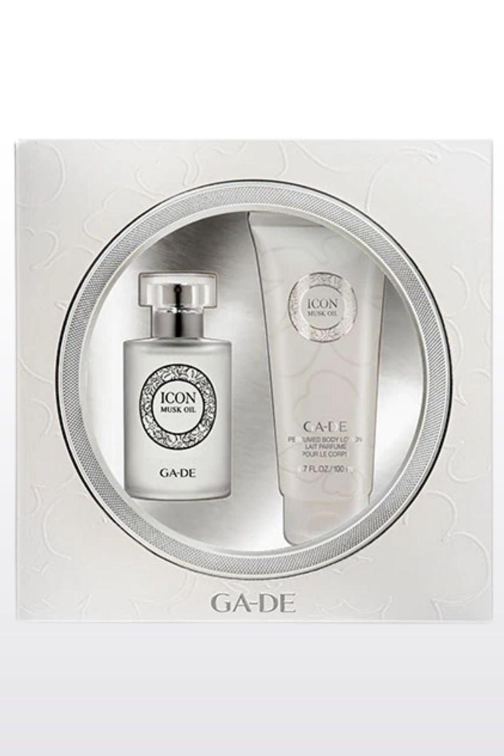 GA-DE - מארז לאישה ICON MUSK OIL בושם 50 מ"ל+תחליב גוף 100 מ"ל - MASHBIR//365