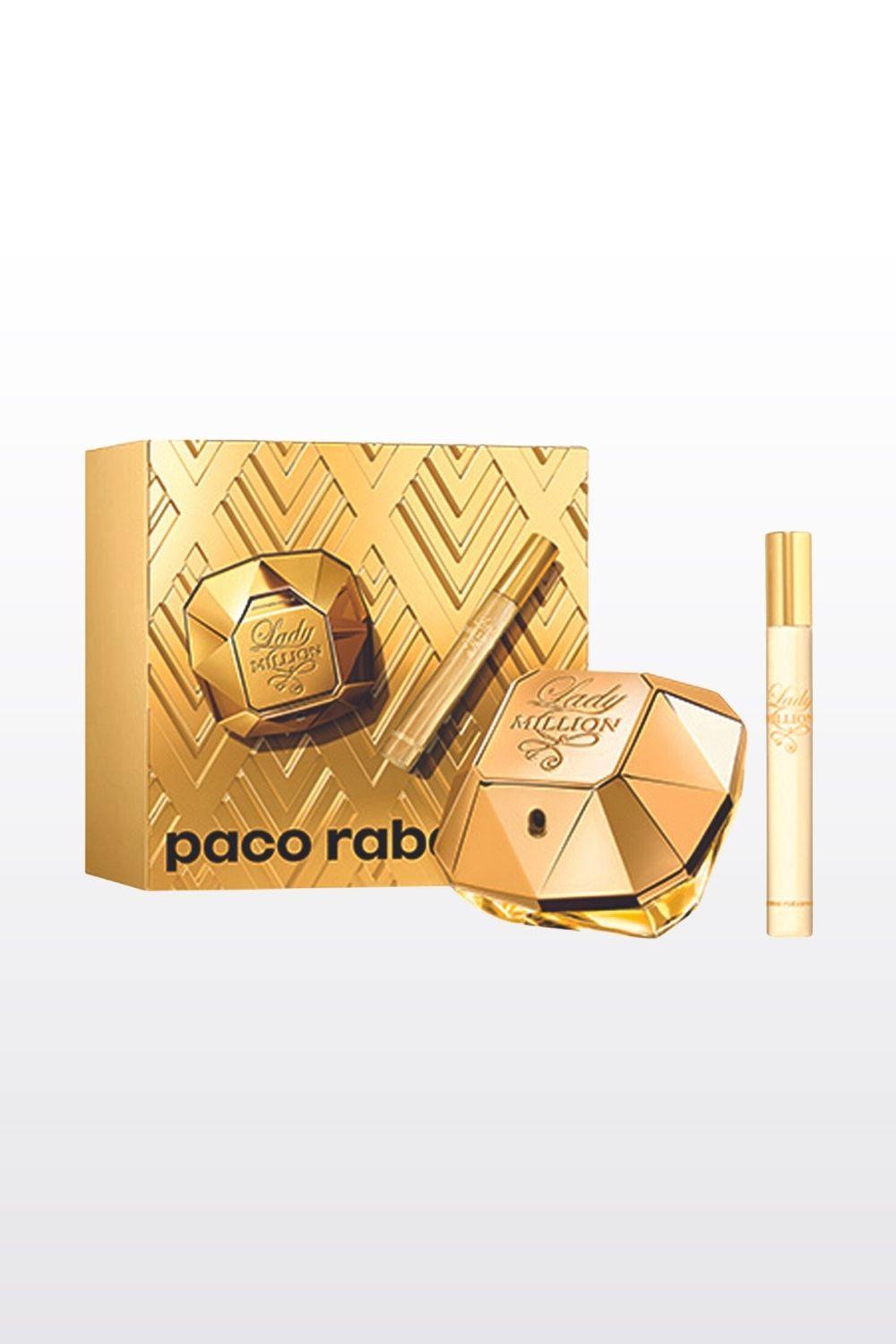 PACO RABANNE - מארז לאישה LADY MILLION EDP 50 מ"ל+מוקטן 10 מ"ל - MASHBIR//365