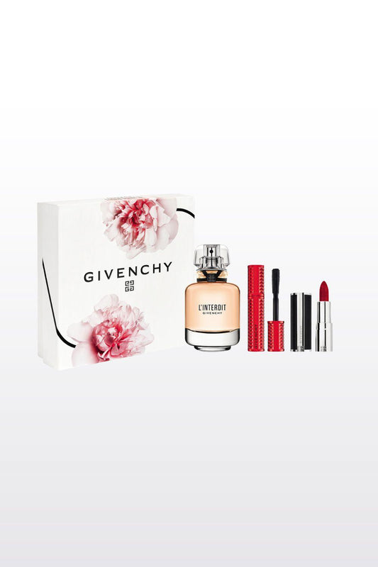 Givenchy - מארז לאישה LINTERDIT EDP בושם 50 מ"ל+מסקרה+שפתון - MASHBIR//365
