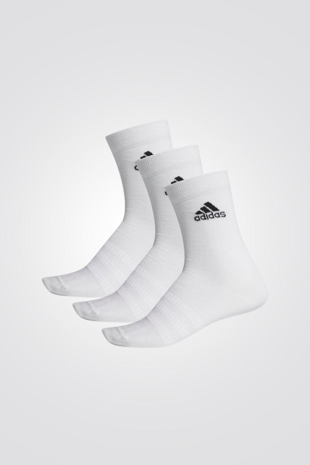ADIDAS - מארז שלישיית גרביים LIGHT CREW 3PP - MASHBIR//365