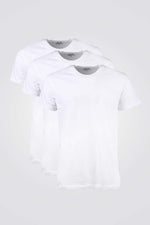 COOL 32 - מארז שלישיית טישירטים לגבר בצבע לבן - MASHBIR//365