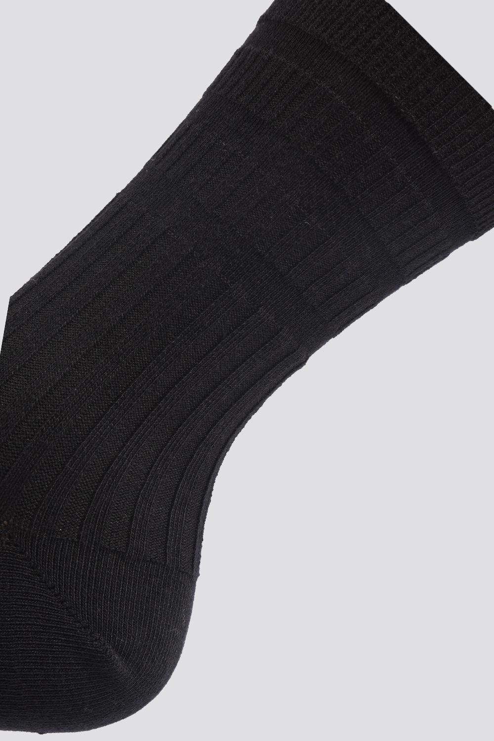 DELTA - מארז זוג גרביים גבוהות בצבע שחור - MASHBIR//365