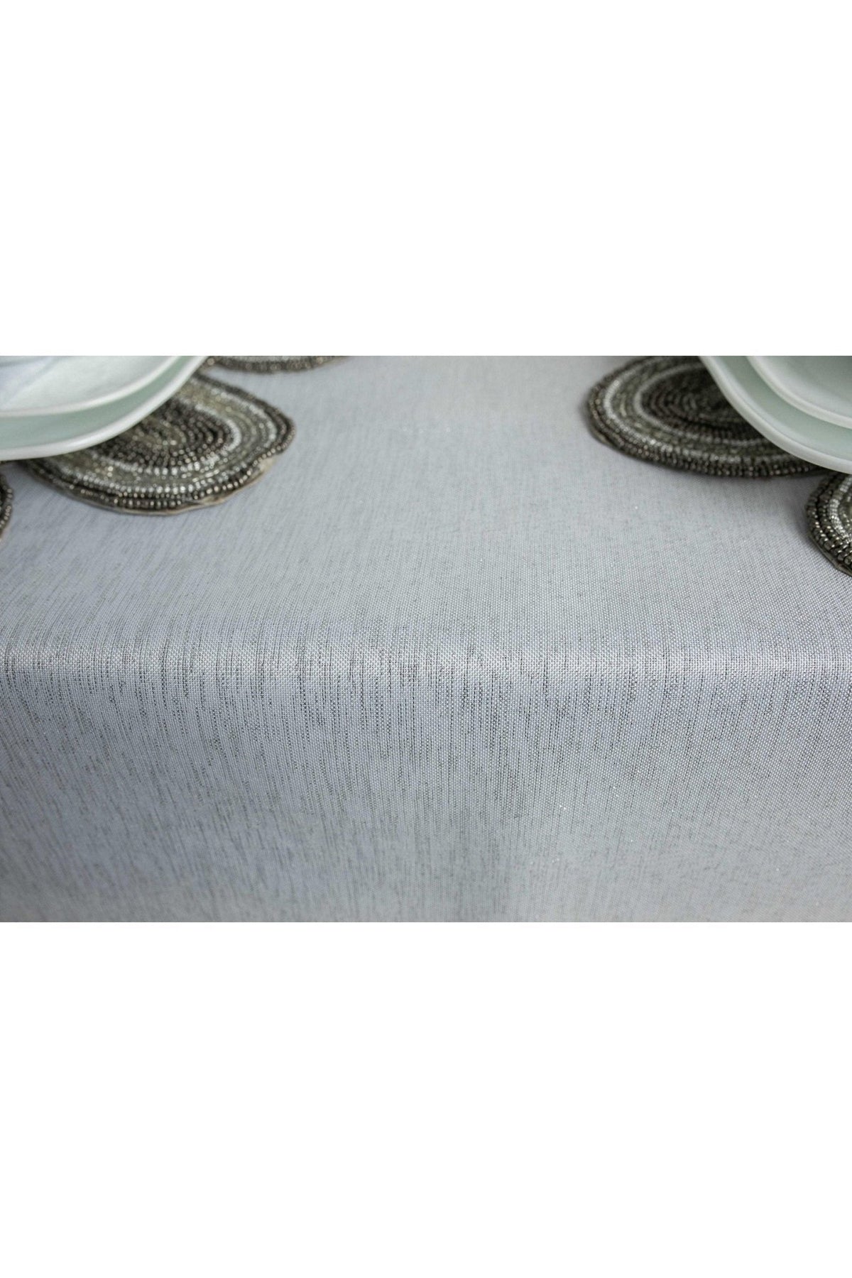 ASHRAM - מפת שולחן דגם מיאל בצבע אפור - MASHBIR//365