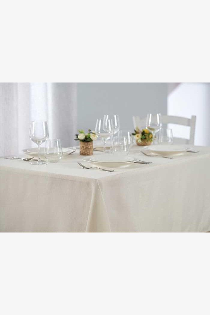 HOMESTYLE - מפת שולחן דגם תמיר בז' - MASHBIR//365