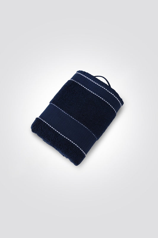 KENNETH COLE - מגבת פנים פרימיום בצבע כחול כהה - MASHBIR//365