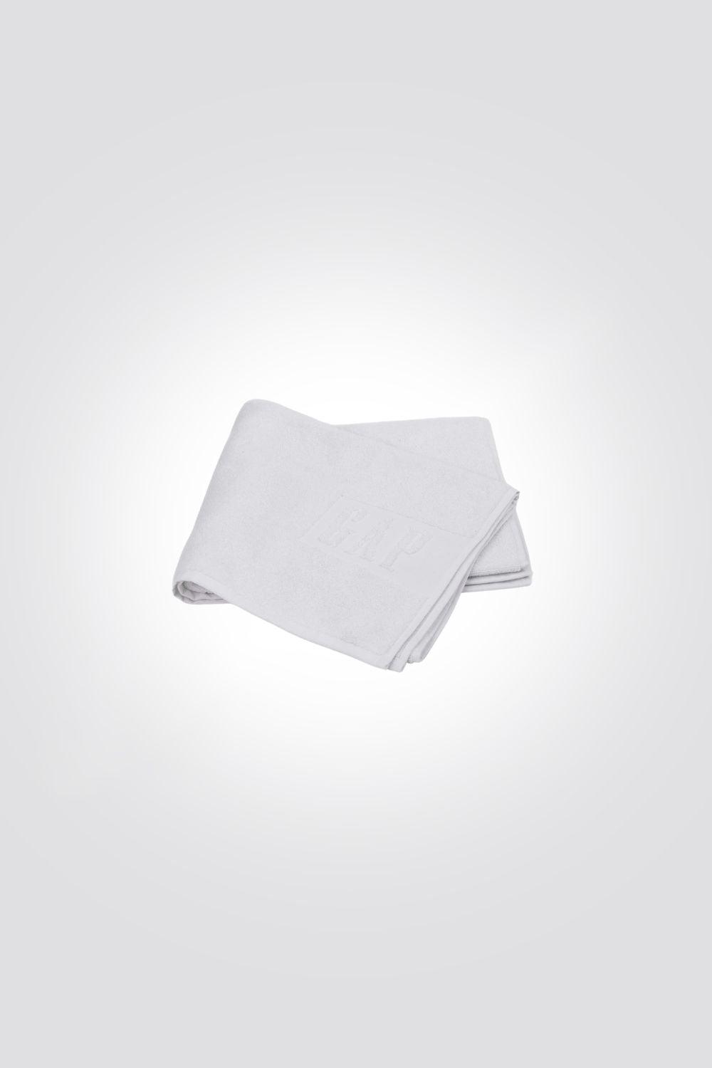GAP - מגבת פנים כותנה בגוון לבן - MASHBIR//365