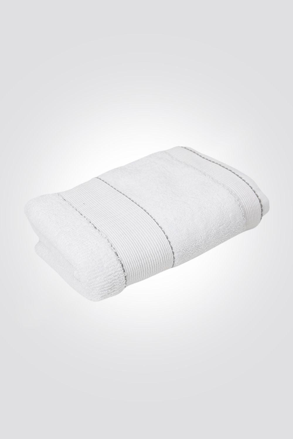 KENNETH COLE - מגבת גוף פרימיום בצבע לבן - MASHBIR//365