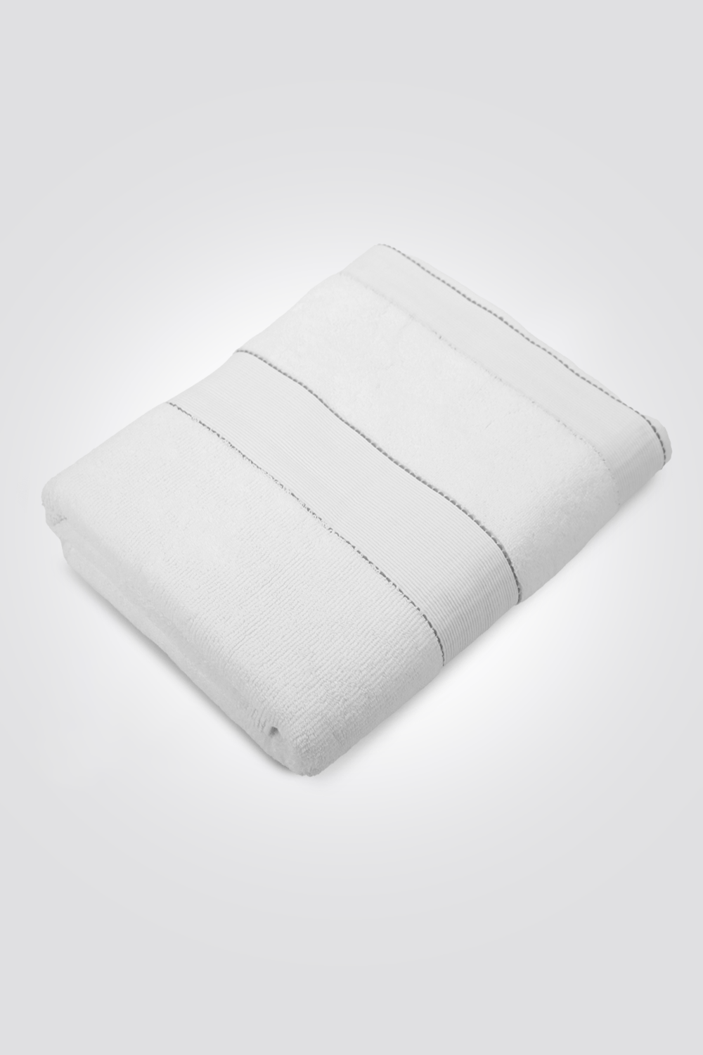 KENNETH COLE - מגבת גוף פרימיום ענקית בצבע לבן - MASHBIR//365