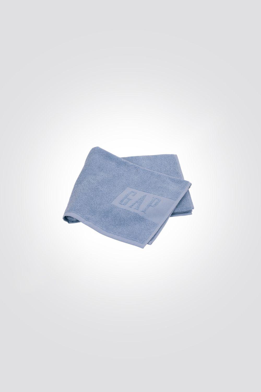 GAP - מגבת גוף כותנה בגוון תכלת - MASHBIR//365