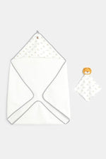 OBAIBI - מגבת עיטוף אריה לתינוקות - MASHBIR//365