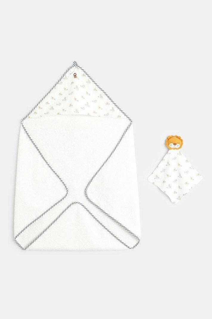 OBAIBI - מגבת עיטוף אריה לתינוקות - MASHBIR//365