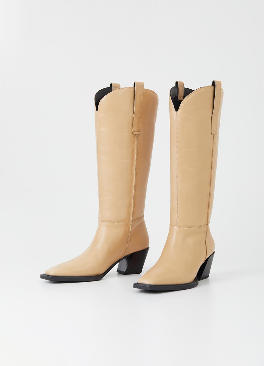 VAGABOND - מגף ALINA בצבע בז' - MASHBIR//365