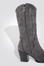 LADY COMFORT - מגף בוקרים בצבע אפור - MASHBIR//365