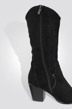 LADY COMFORT - מגף בוקרים בצבע שחור - MASHBIR//365