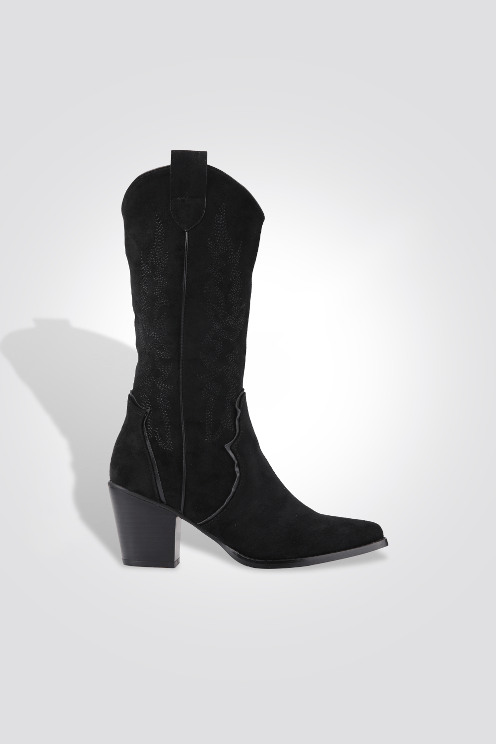 LADY COMFORT - מגף בוקרים בצבע שחור - MASHBIR//365