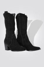 LADY COMFORT - מגף בוקרים בצבע שחור - MASHBIR//365