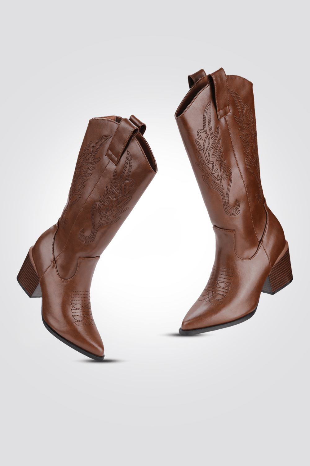 KENNETH COLE - מגף בוקרים בצבע חום - MASHBIR//365