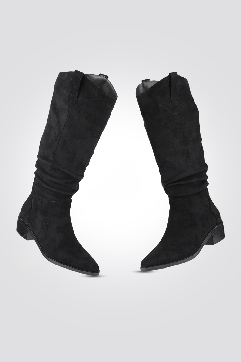 LADY COMFORT - מגף כיווצים בצבע שחור - MASHBIR//365